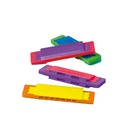 Mini harmonicas en plastique aux coloris variés - x12 pcs
